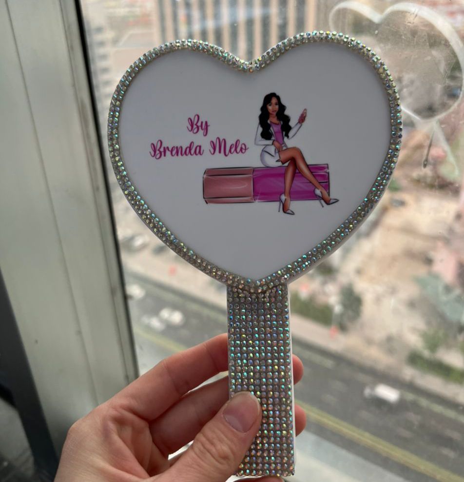 Bling Hold me Mirror