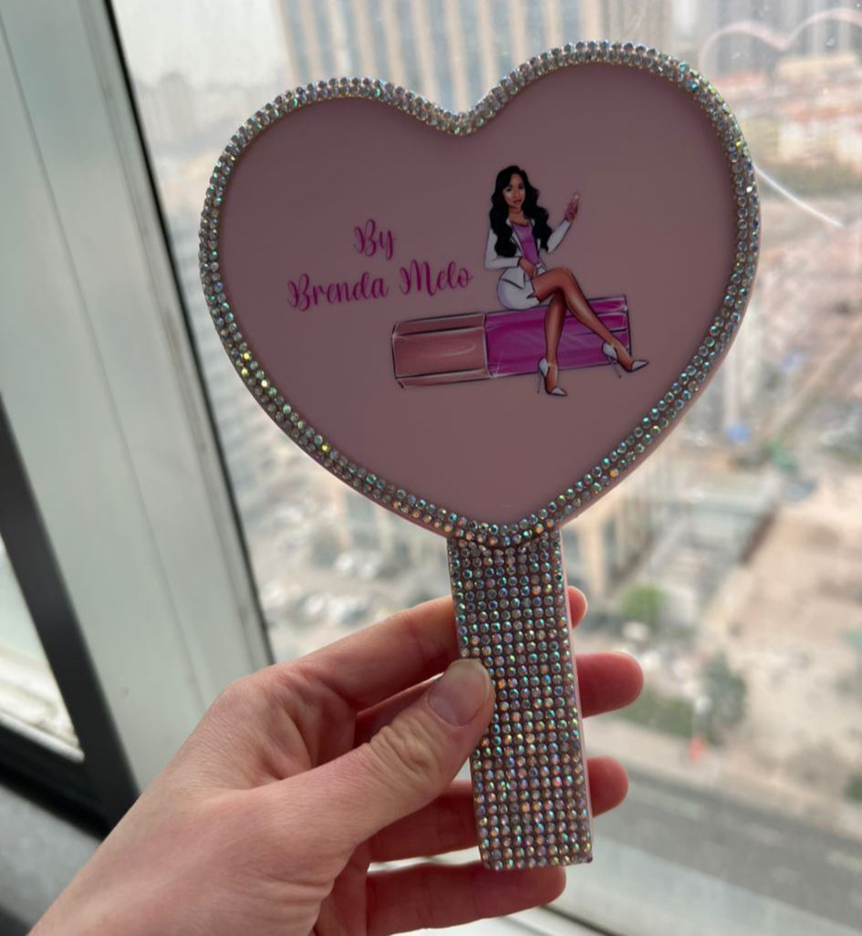 Bling Hold me Mirror